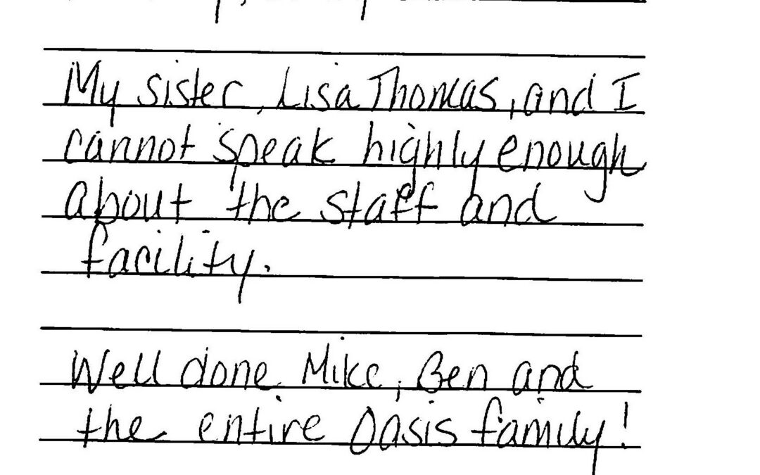 Short-Term Memory Care After Hospitalization: A Safe, Supportive Bridge at The Oasis at Dodge Park