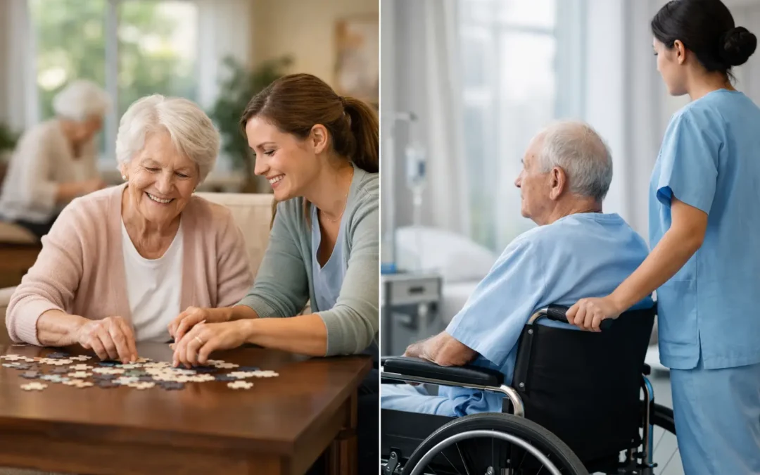 Memory Care Program at Oasis at Dodge Park vs Nursing Home